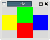 Окно со сложным расположением