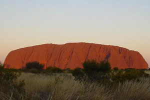 Uluru на закате