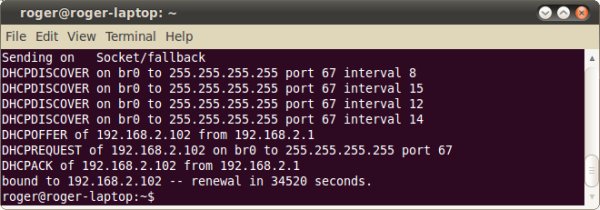 получение внешнего адреса