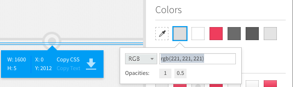 Цветовая палитра макета Цветовая палитра макета