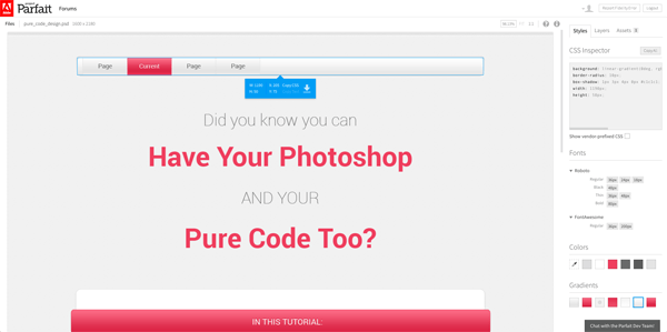 Открытие файла в Project Parfait Открытие файла в Project Parfait